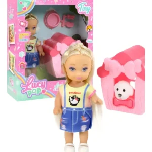 Muñeca Lucy Y Su Mascota - Tiny 54906